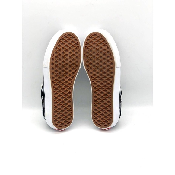 VANS Shoes Men Size 4 Old Skool PopCush Skateboarding Sneakers Black and White‎ main image 7